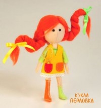 Набор для шитья куклы из фетра Вредина - Дизайн-студия КУКЛА ПЕРЛОВКА