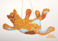 Набор для шитья текстильной игрушки Кот - Ловец Снов - Дизайн-студия КУКЛА ПЕРЛОВКА