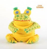 Набор для шитья текстильной игрушки Лягушонок Ква - Дизайн-студия КУКЛА ПЕРЛОВКА